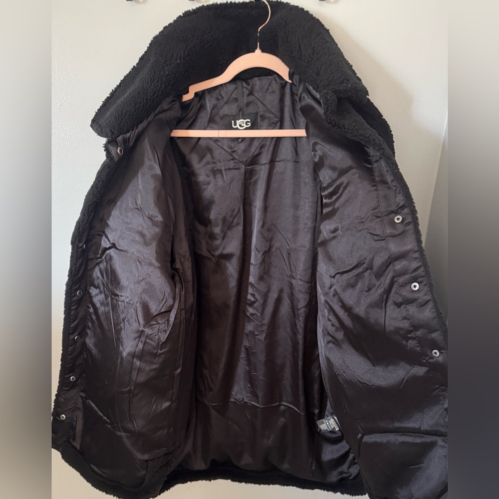 NWOT UGG Frankie Fluff Shirt Jacket Size Large - Picture 13 of 14
